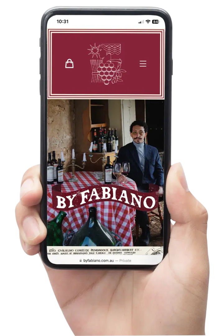 Mobile phone screenshot of%!(EXTRA string=By Fabiano)